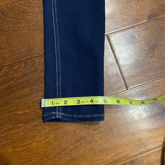 Rag & Bone Bedford Skinny Fit Dark Denim Cotton Blend Jeans Women's Size 26 x 30 - Picture 9 of 11